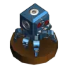 Blue Totebot Statue item icon in Scrap Mechanic
