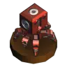 Red Totebot Statue item icon in Scrap Mechanic