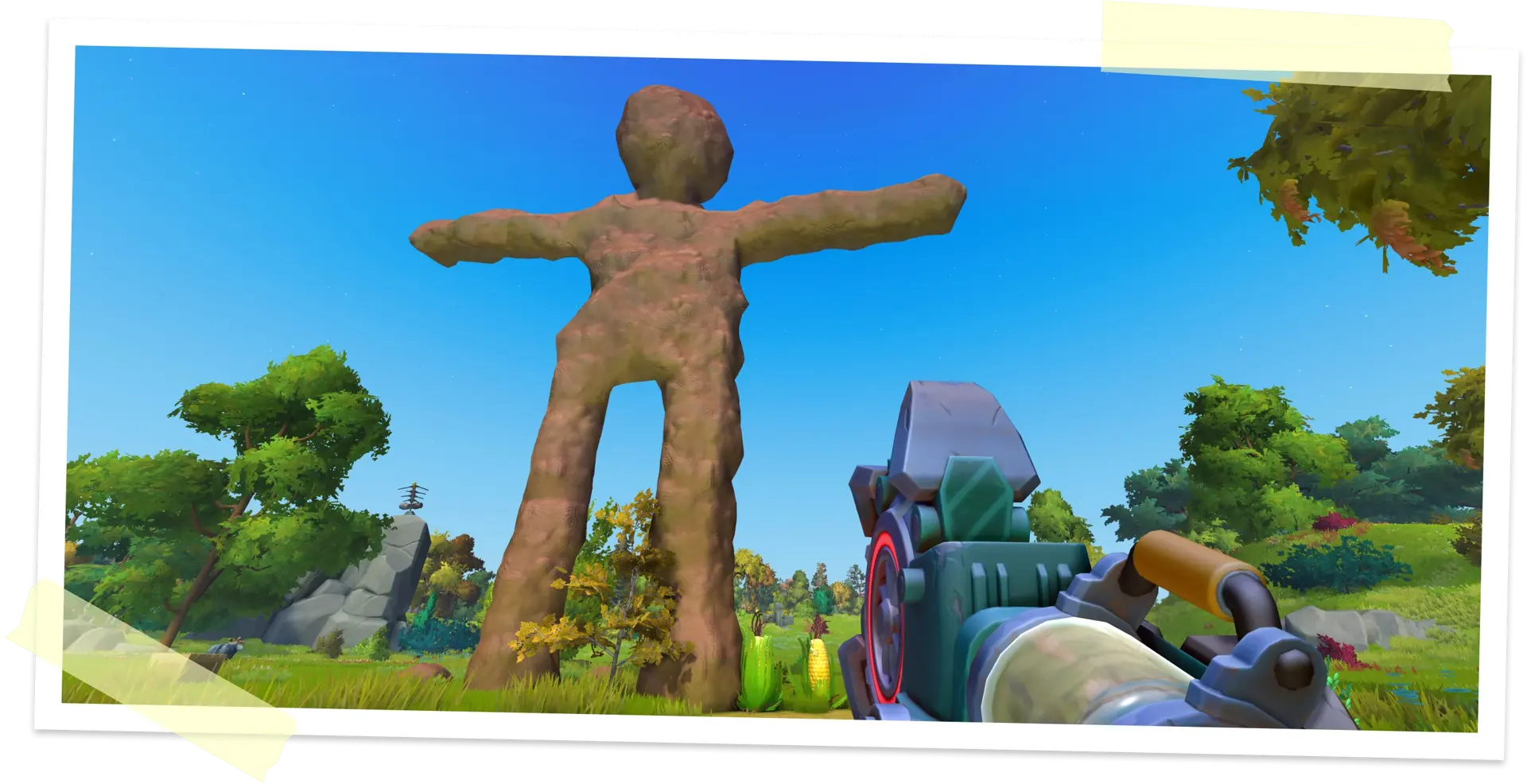Official Scrap Mechanic 1.0 Claygun terrain shaping screenshot